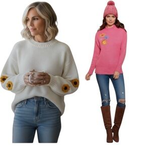 VINE TREE 7~PIECE sweater wholesale lot S/M M/L COMBO SIZE